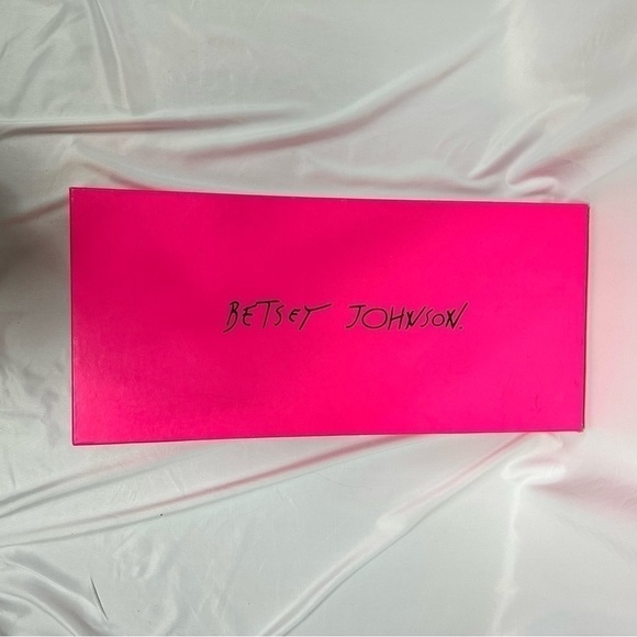 Host Pick  💫 Betsey Johnson Knee High Black Leather Boots in Size 8.5 - Picture 9 of 10